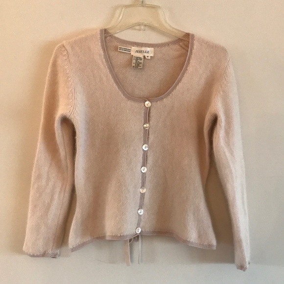Jeselle Sweaters Vintage Mid99s Pink Angora Sweater Size P Poshmark